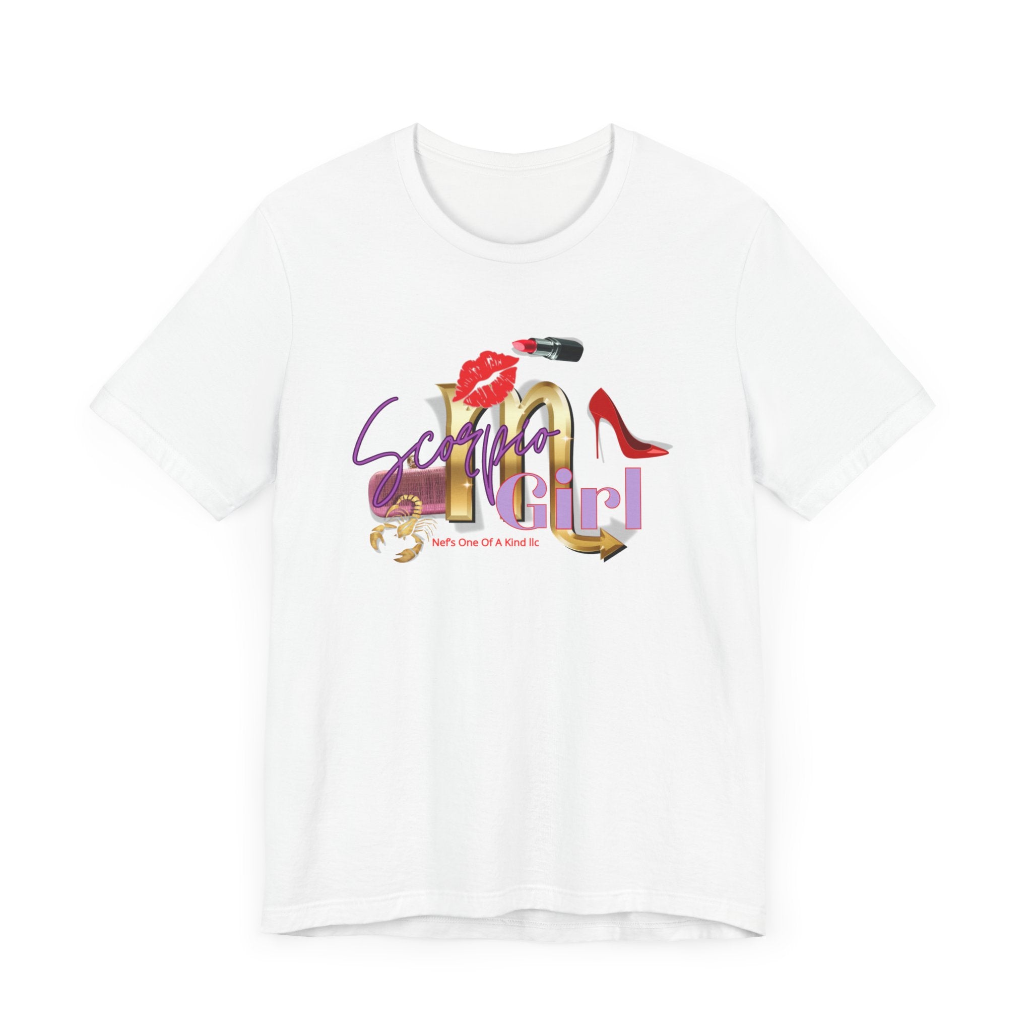 Unisex Scorpio Girl lipstick Tee